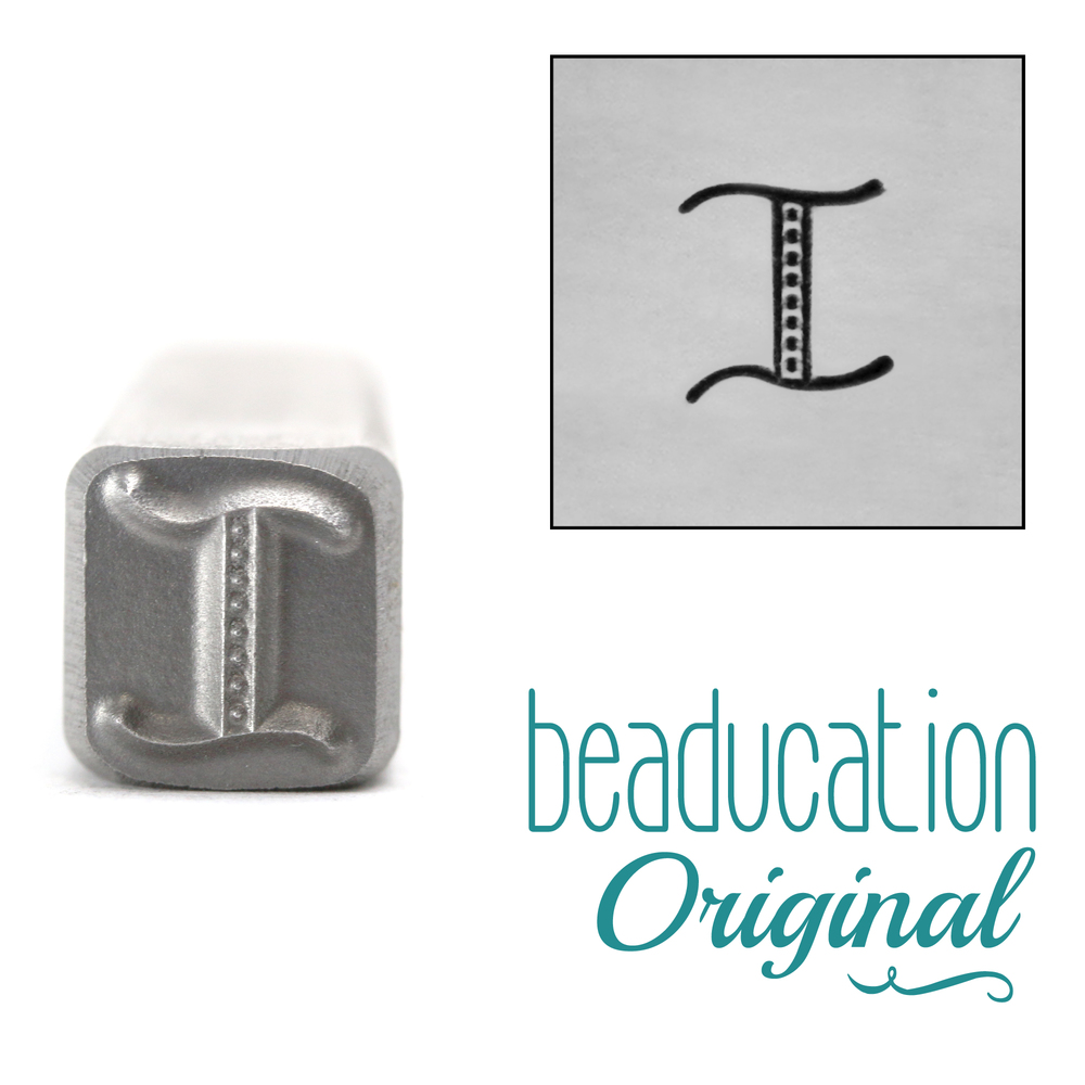 Metal Stamping Tools Kismet Letter "I" 7mm - Beaducation Original